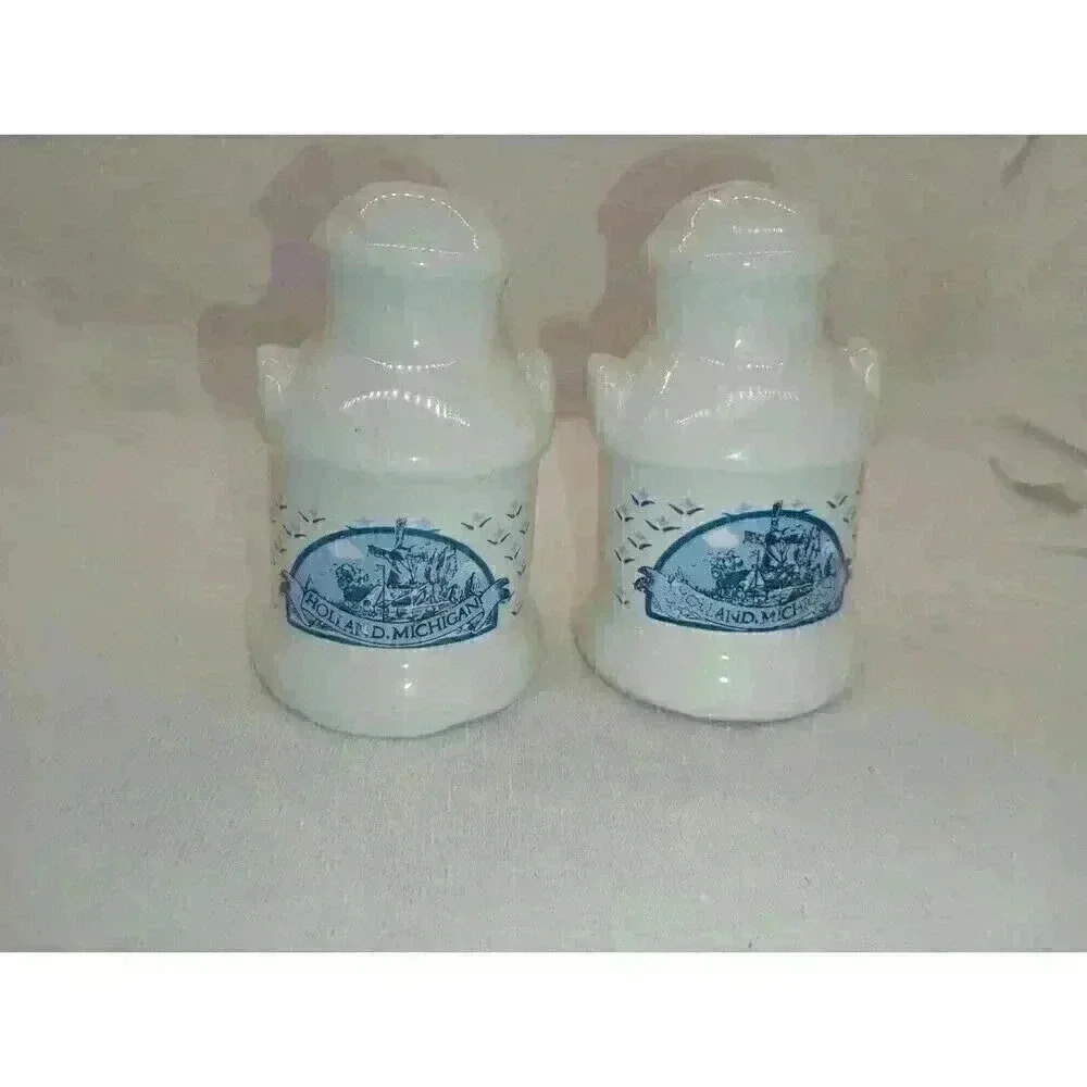 Holland Michigan Salt And Pepper Shakers Souvenir Collectable Kitchen Decor Vtg